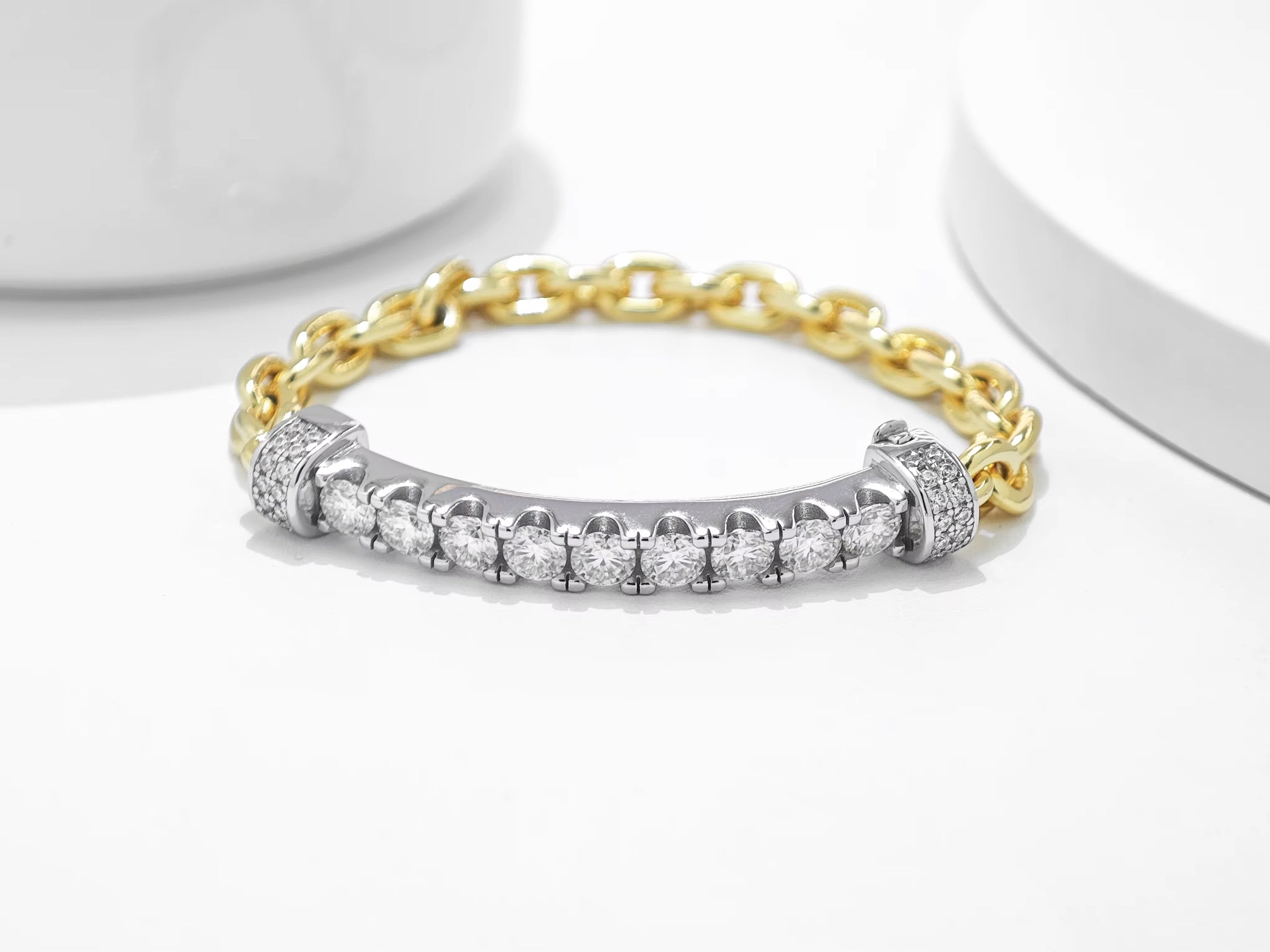 Lab Moissanite Bracelet