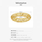 SU Mesh Hinged Bangle