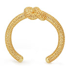 SU Gold Infinity Knot Cuff