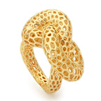 SU Gold Infinity Knot Ring