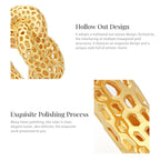 SU Gold Infinity Knot Ring